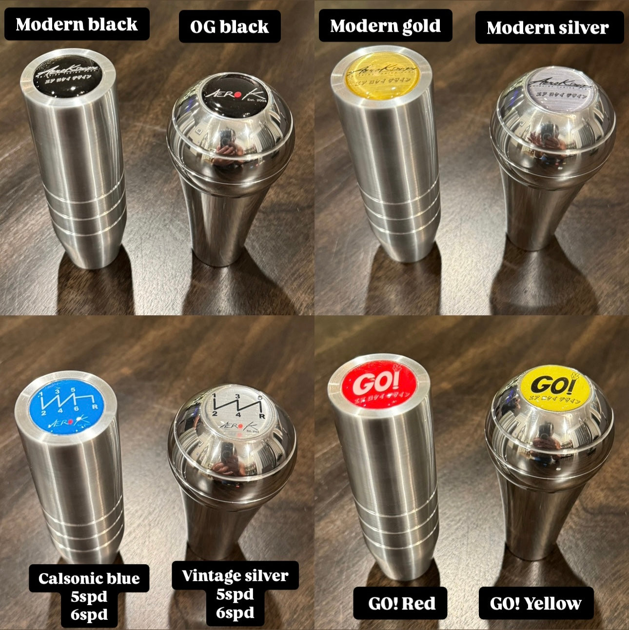 Aero-K Designs R-Type shift knob
