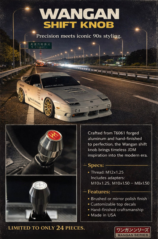 Aero-K Designs WANGAN SERIES SHIFT KNOB