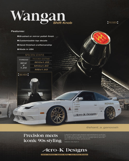 Aero-K Designs WANGAN SERIES SHIFT KNOB