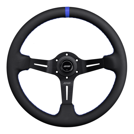 Perforated Leather Race Wheel